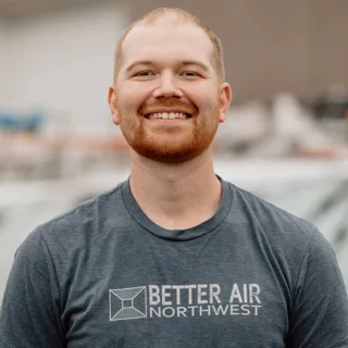 Alex, Better Air Northwest technician